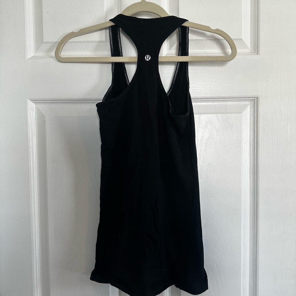 Lululemon racer back reversible tank top, size 8